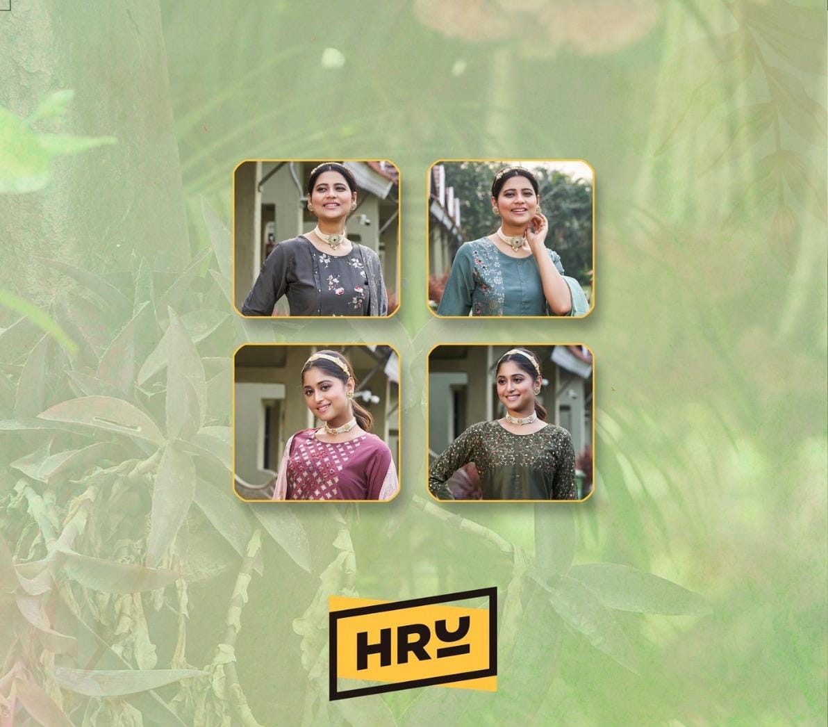 Gold Delight Vol 2 By Hru Viscose Chanderi Kurti With Bottom Dupatta Wholesale Market In Surat